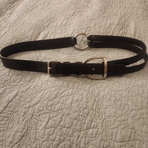 Ralph Lauren Alligator Equestrian Tri Belt Size M